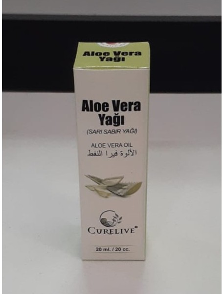Curelive Aloe Vera Yağı 20 ml 1 Adet