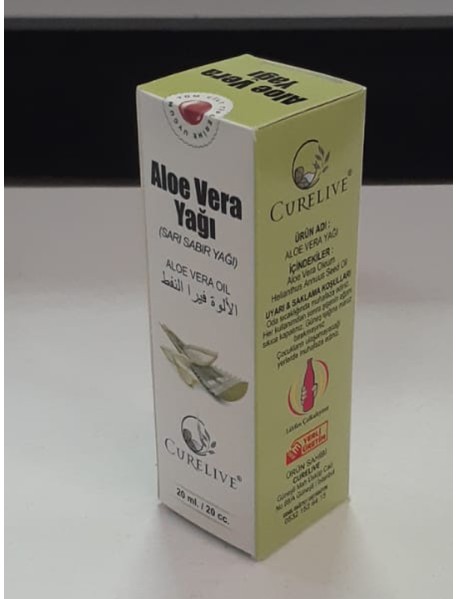 Curelive Aloe Vera Yağı 20 ml 1 Adet