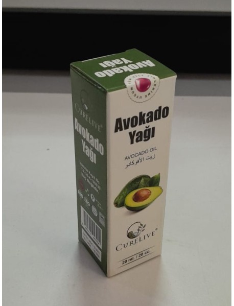 Curelive Avokado Yağı 20 ml 1 Adet